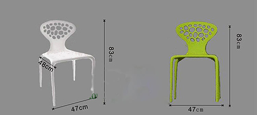 plastic dining chair