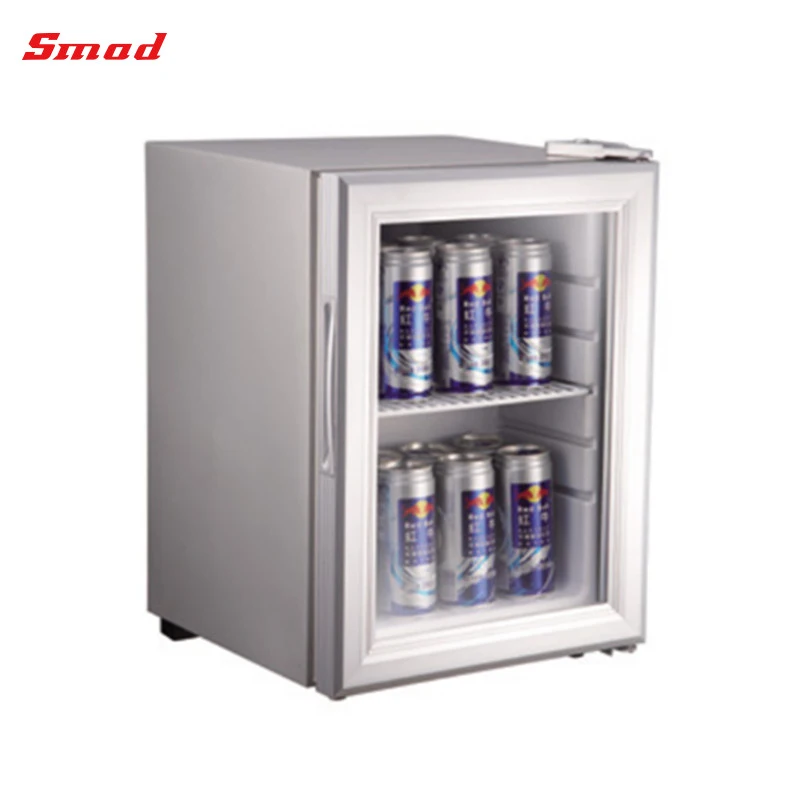 68L Mini Upright Glass Door Display Beverage Cooler / Fridge / Refrigerator