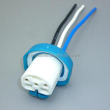 Ceramic 9004 LED Bulb Holder - Auto 9004 Bulb Socket for 16AWG Wire