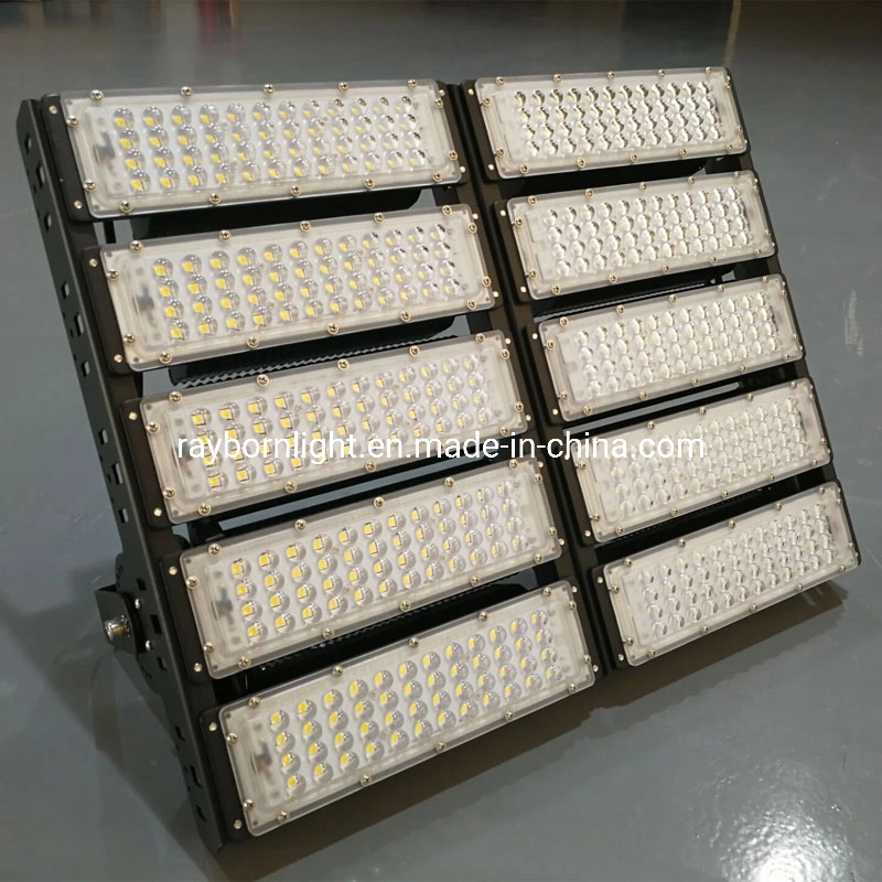 140lm/W Adjustable High Mast Outdoor LED Stadium Industrial Lighting 100W 200W 300W 400W 500W 600W 800W 1000W LED Flood Light