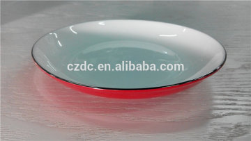 bone china enamel plate set