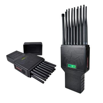 Mobiles Signal Bluetooth UAV GPS Anti Drone Jammer