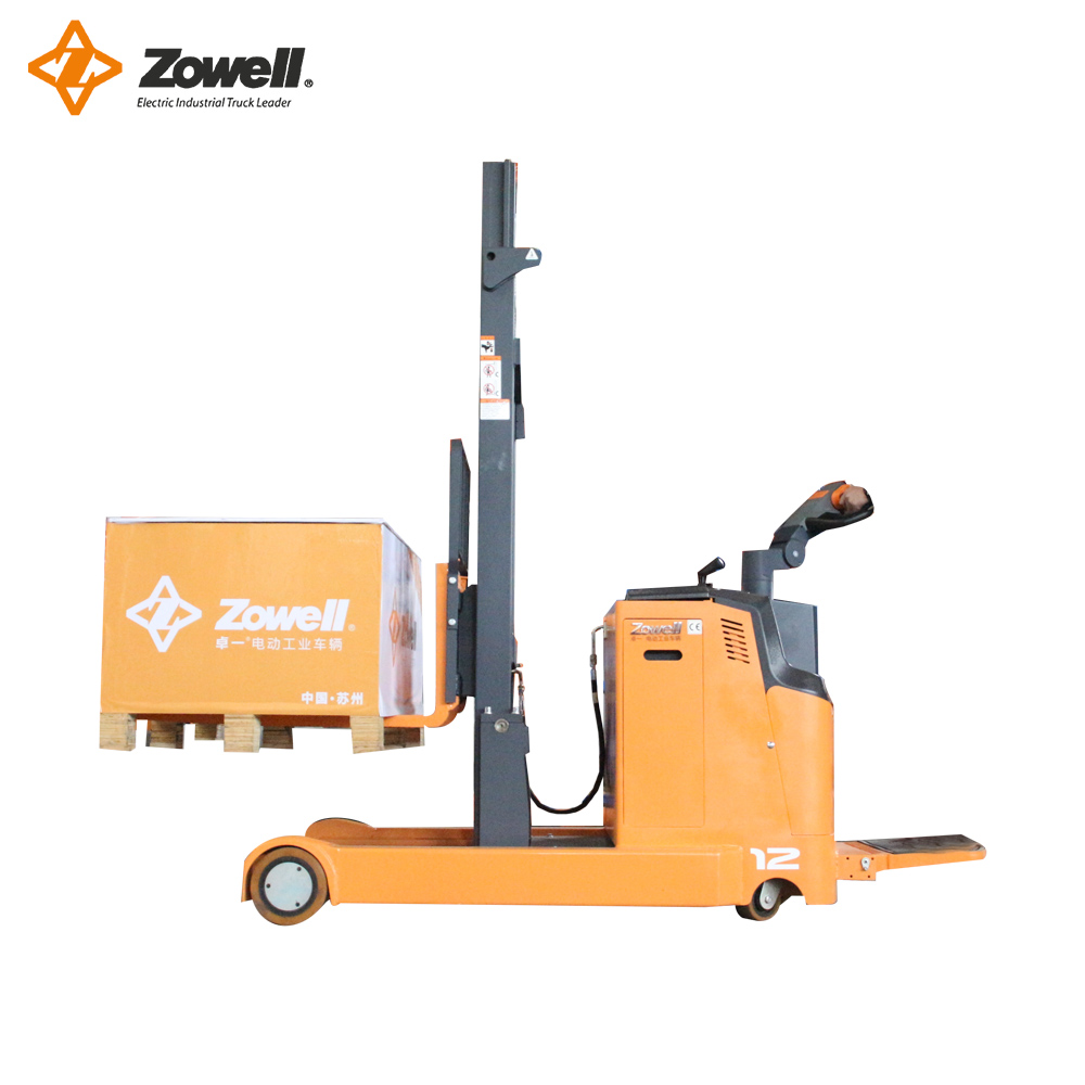 1200kg New Electric Reach Stacker Customized Available