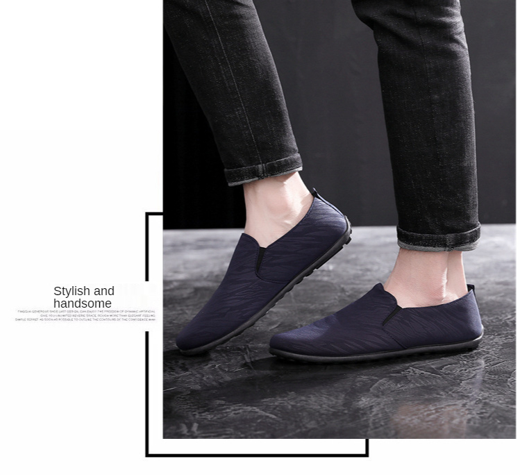 Supplier Fashion Casual New Style for Men Low Price EVA OEM Business Peas Shoes Lazy Shoes Trend a foot British Style