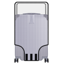 TSA Approved PVC Clear Plastic Suitcase Covers - Travel Luggage Protectors