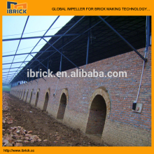 Auto brick Hoffman kiln for clay brick burning
