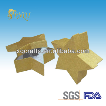 New design christmas star box christmas nested gift boxes