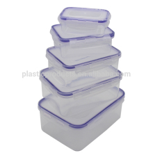 Kitchen freshness preservation plastic food container set