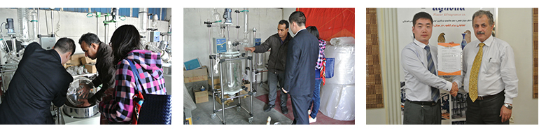 KD 80L Chemical Mixed Lab Stirring Glass Reaction Tank