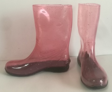 Transparent lady rain boots, New style ladies boots, Popular style rain boot,Transparent women boots,Hot sell Female rain boots