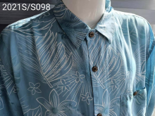 Banana Leaves Pattern Hawaii Style Men's Shirts
