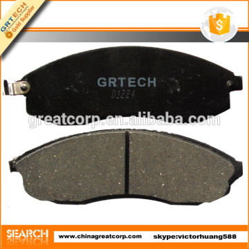 D1224 car brake pads for Mitsubishi