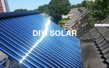 Tubula??o de calor solar térmica