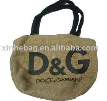 Linen shopping bag
