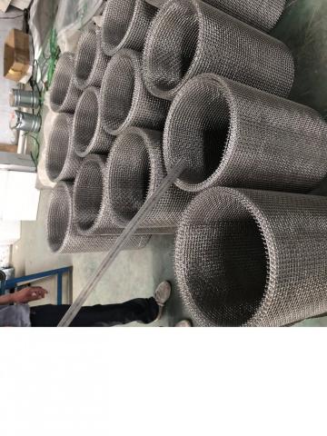 Square Hole Stainless Steel Crimped Wire Mesh