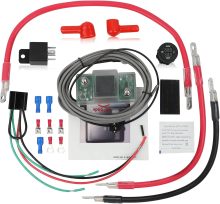 Dual Battery Connect & Monitor Kit with Isolator and Silicon Insulators