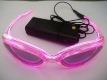 EL sunglasses,flashglasses,fashion glasses,neon glasses,light glasses