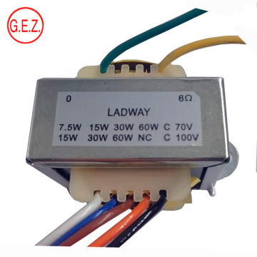 100V 1.5W 3W 6W 4Ohm Audio Line Transformer