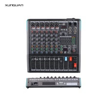 PA Series Audio Console Mixer: Bluetooth Recording, 99 DSP, 7 Band Stereo EQ, 48V Phantom Power
