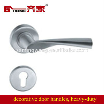 lever door handle on rosette