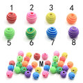 Colorful Soft Clay Round Ball Beads With 2mm Hole Diy Decoration Handmade Ornament Craft Necklace Jewelry Accessories Store