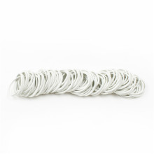 High Quality Customizable White Rubber Bands