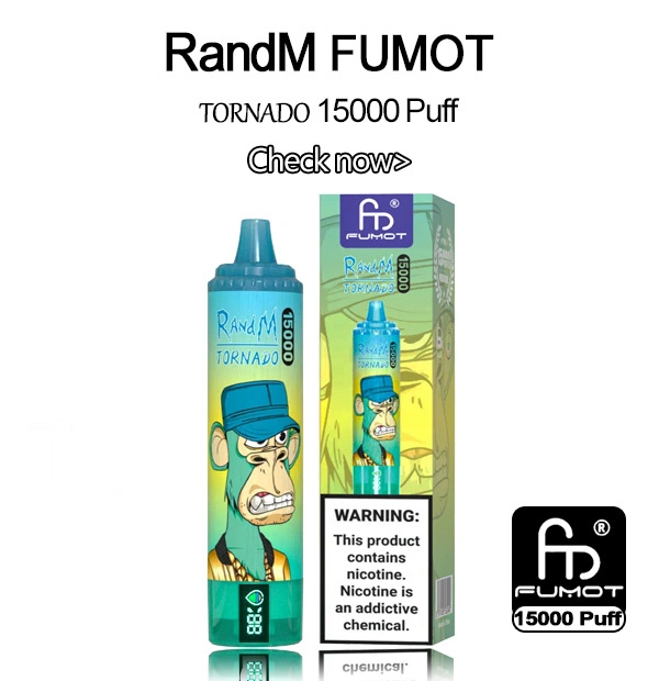 Fumot Tornado 15000 Puffs Vape-Warehouse China Fabrikant