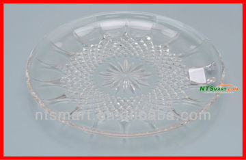 clear fruit dish, candy dish