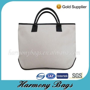 Original design white canvas recyclable shopping bags