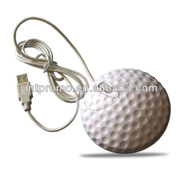 2.4G High speed 3D golf ball shaped optical mouse