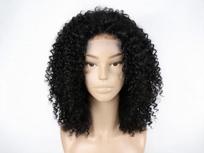 Kinky Curly Lace Front Human Hair Wig
