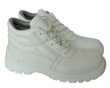 white middle cut femal doctor shoes