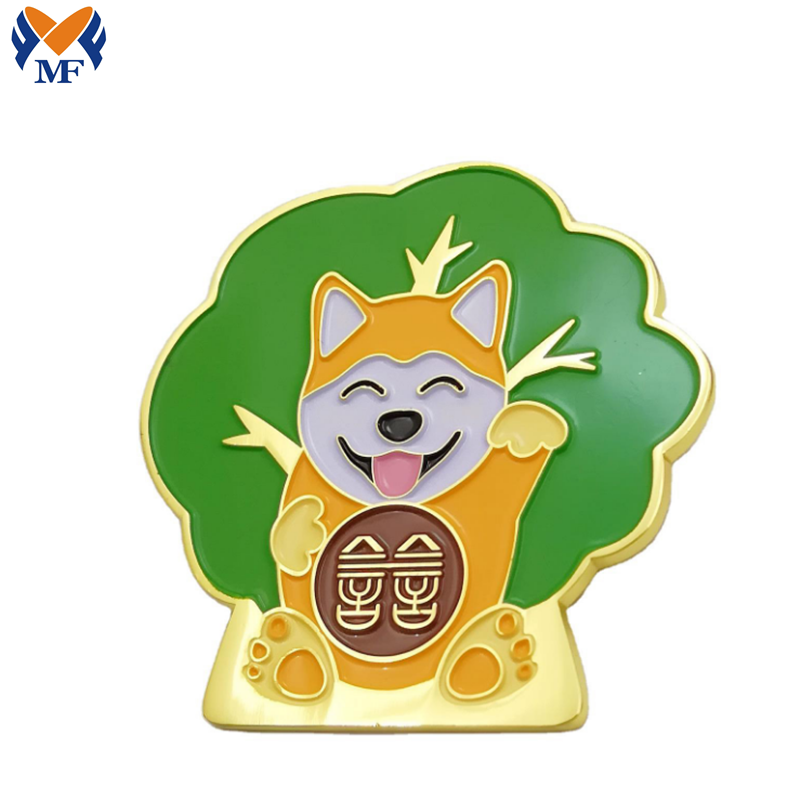 Enamel Dog Pin Badge