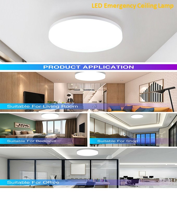 LED rechargeable ceiling lamp