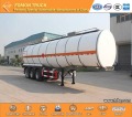 3 axles Chemical liquid transport semi trailer