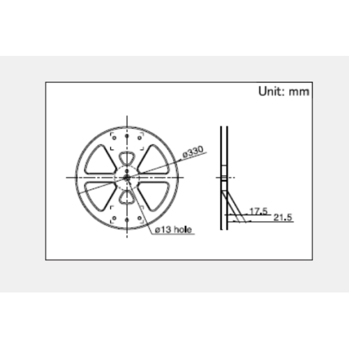 Potencjometr obrotowy serii Rk08h