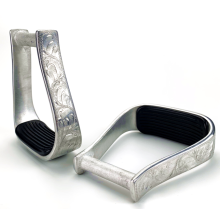 Western Style Aluminum Horse Stirrups