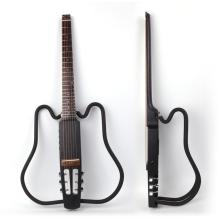 Portable Travel Guitar with Built-in Effects: Reverb, Delay, Right-Left Hand Handed, Silent Mode, Headless Design