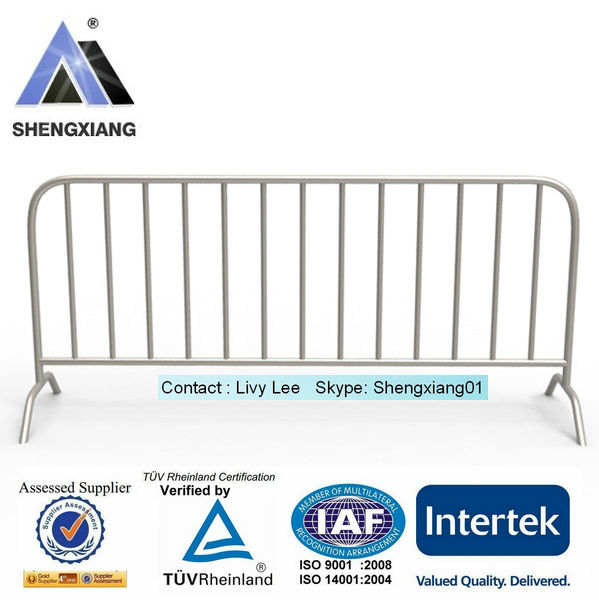 Galvanized temporary fence or movable fence (best price) Factory verifid by ISO and TUV Rheinland