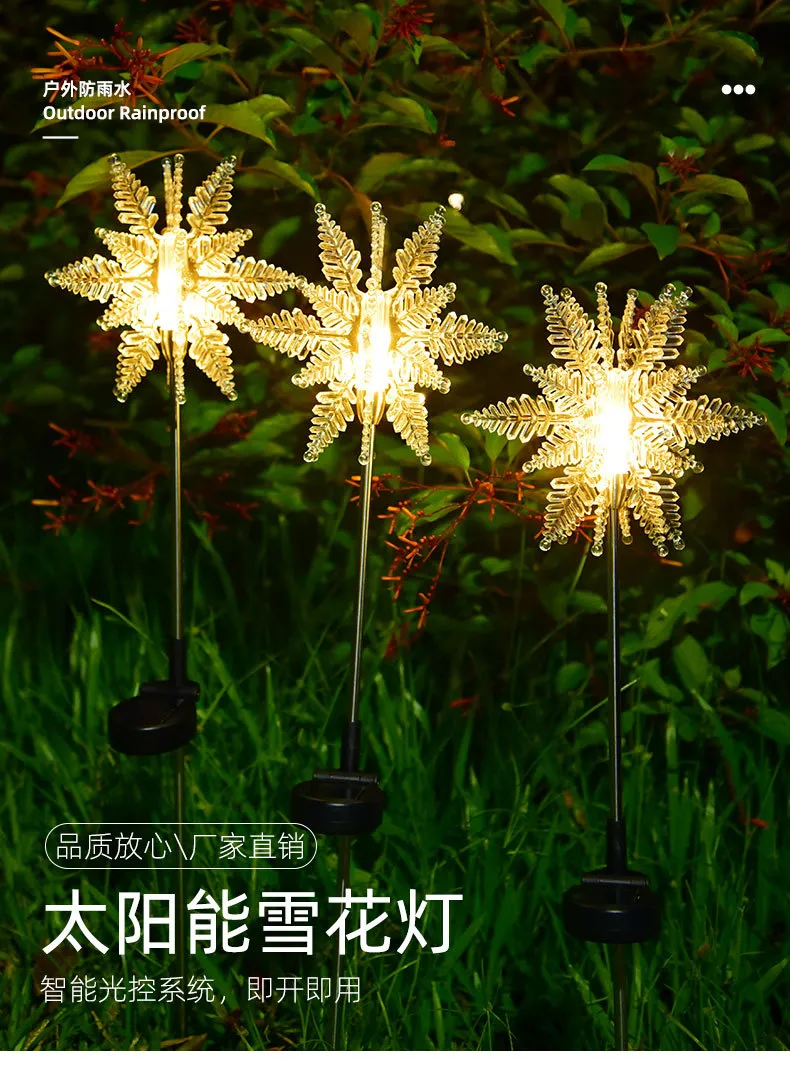 Vibrant Solar-Powered LED Festival Lights for Outdoor Gardens