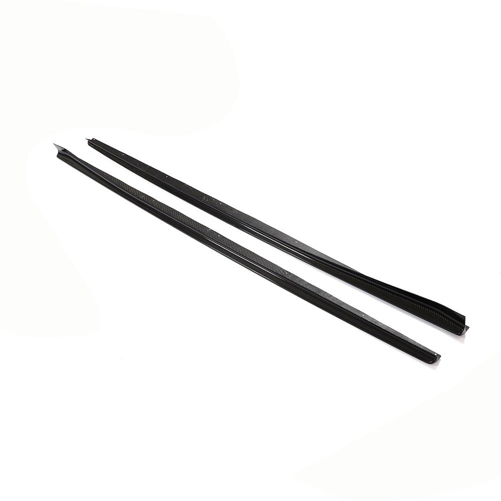 Prepreg Carbon Fiber M850i Side Skirts Extension for BMW 8 Series G16 Msport F93 M8 2018 2022 4-door sedan