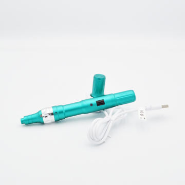 LCD Display 6 Levels Rechargeable Auto Microneedling Pen