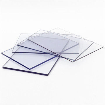 flat solid polycarbonate sheet