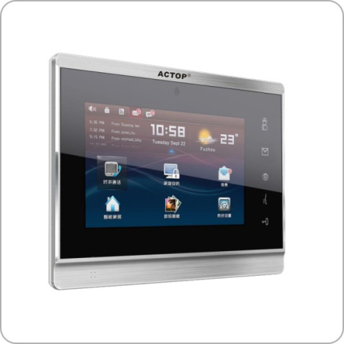 Ενδοεπικοινωνία θυρών IP Touch Screen