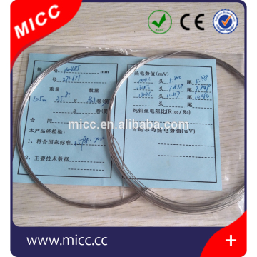 MICC R/B/S type Pt-Rh wire thermocouple sensor alloy