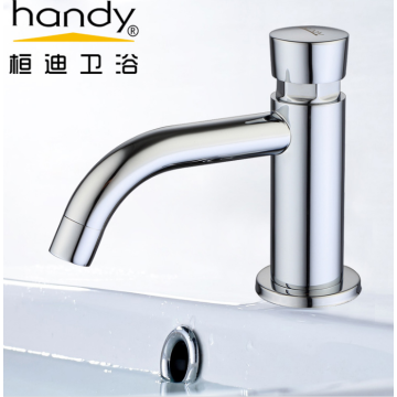 Water Saving Brass Chrome Time Delay Faucet