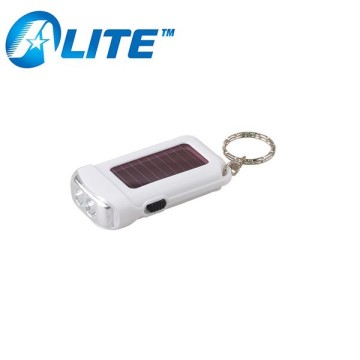 Plastic Keychain LED Solar Torch Light
