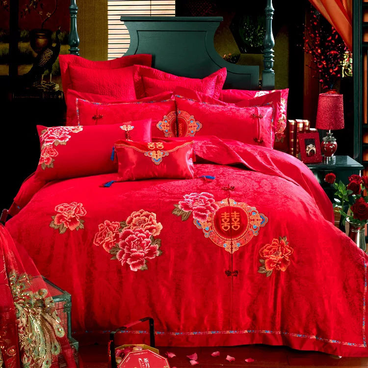 Bordir tempat tidur Bedding embroidery