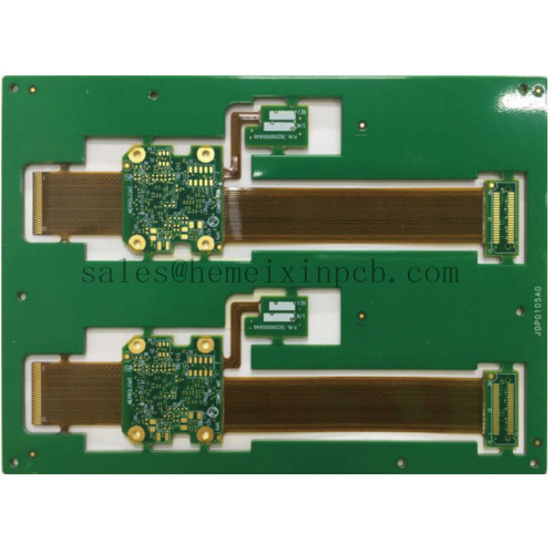 Prototype Flex-rigid circuits fabrication
