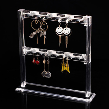 Customized acrylic jewelry countertop display stand